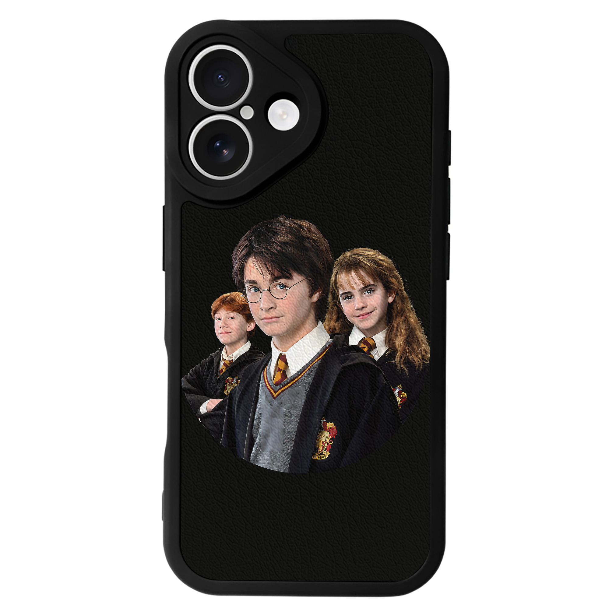 （画像用） Harry Potter ハリー・ポッターシリーズ 【iPhone 16シリーズ対応】シリコンスマホケース（レザー調） 材質：シリコン